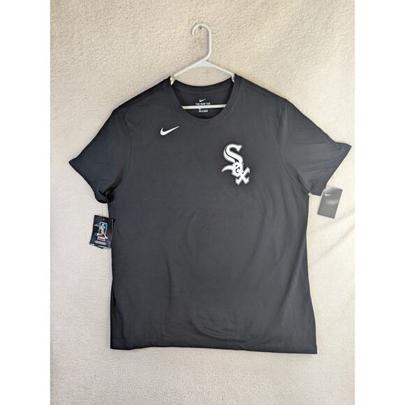 NEW Nike Chicago White Sox Shirt Mens 2XL XXL Black Tim Anderson #7 MLB - Picture 1 of 16